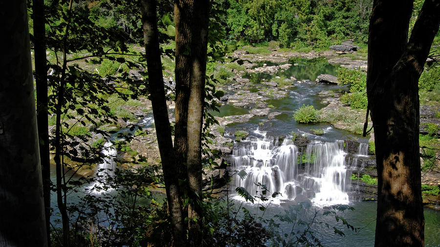 Falls at Rock Island Photograph by George Taylor