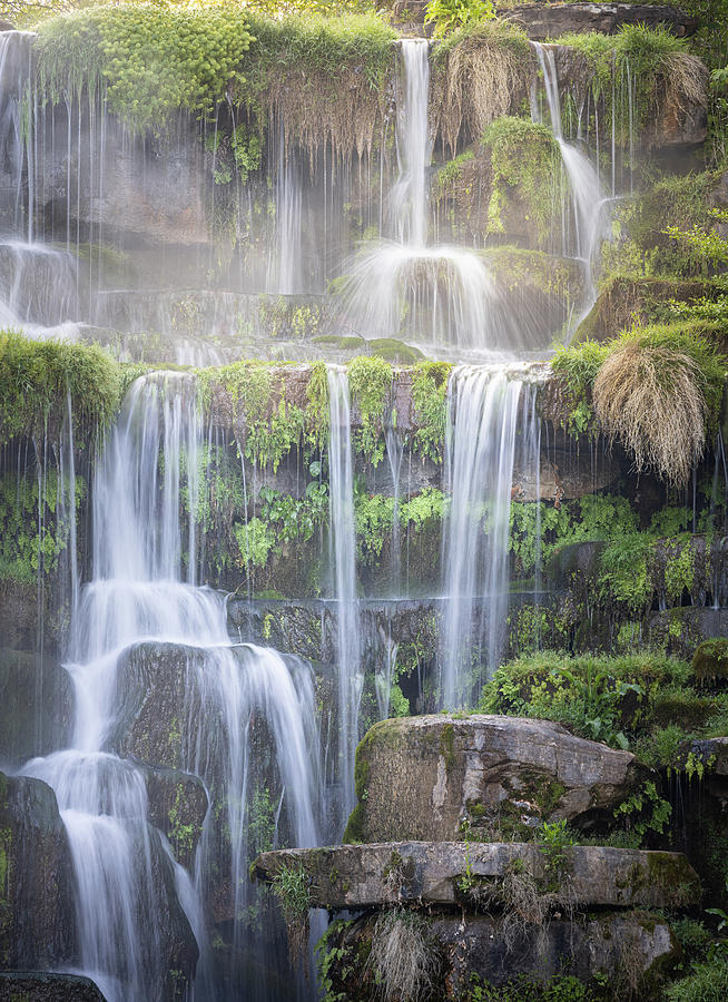 Waterfall Photograph - Falls At Spring Park by Jordan Hill