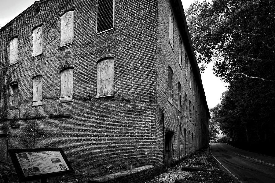 Falls City Cotton Mill Photograph by George Taylor