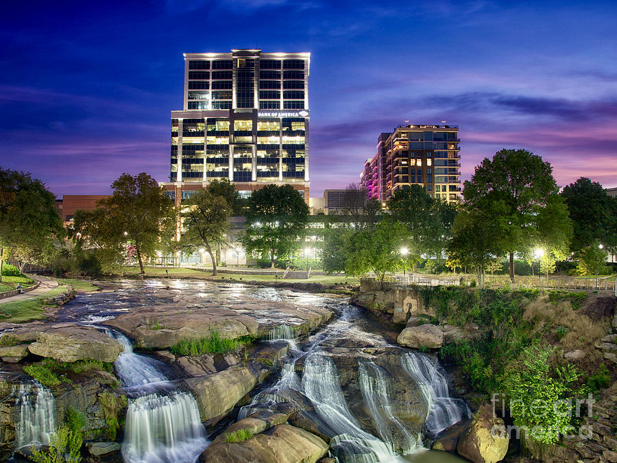 Falls for Greenville Photograph by Blaine Owens