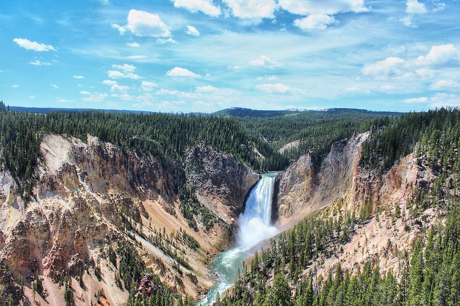 Falls in The Grand Canyon of Yelllowstone Photograph by Jacob Bradley ...