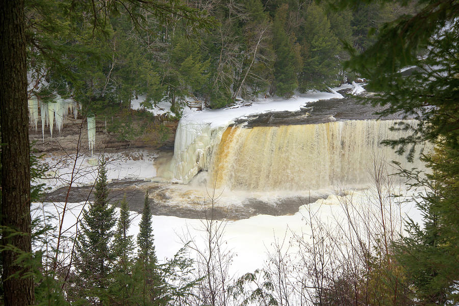 Falls In Winter Photograph