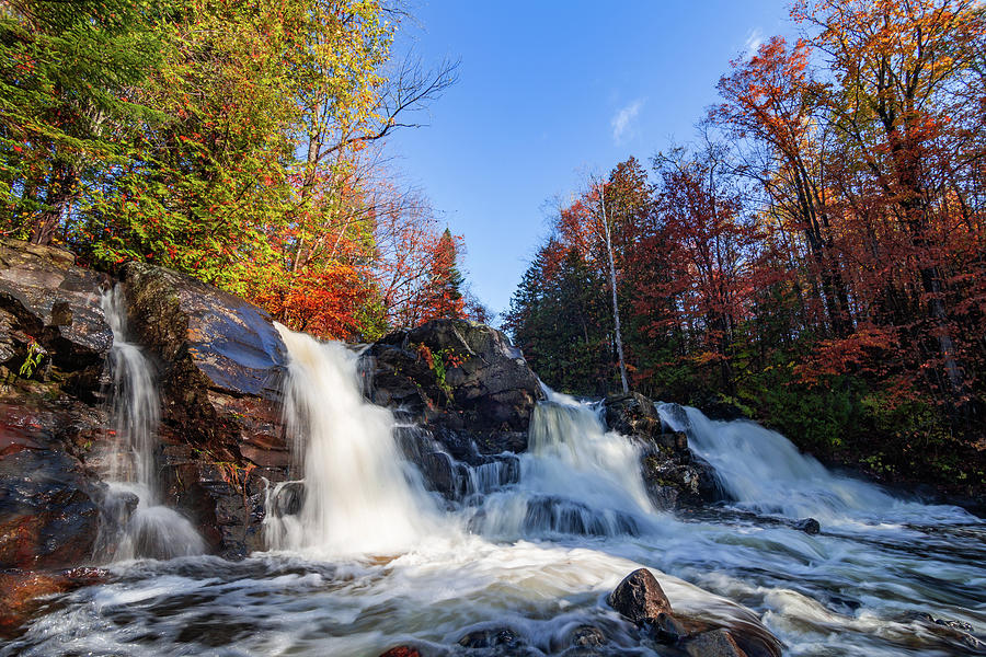 Falls of Fall Photograph by Tim Kirchoff