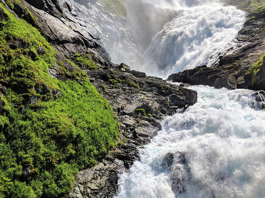 Kjosfossen Falls Of Myrdal Norway Photograph By Janene Otten