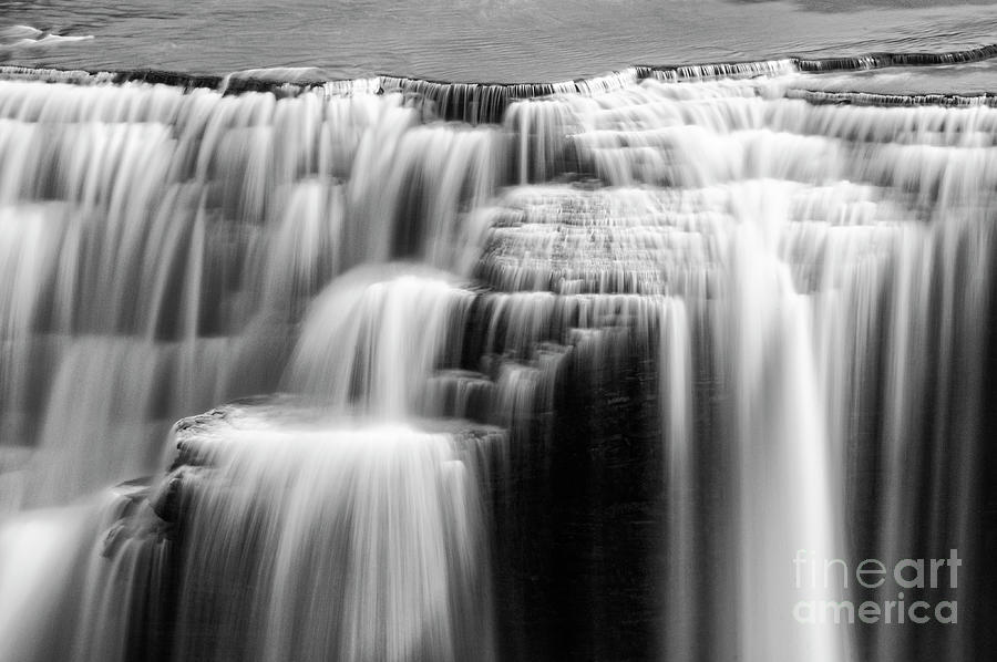 Falls on the Genesee River Two 2 Photograph by Bob Phillips