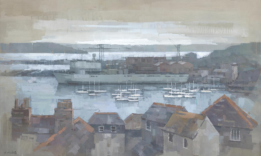 Falmouth Docks Painting