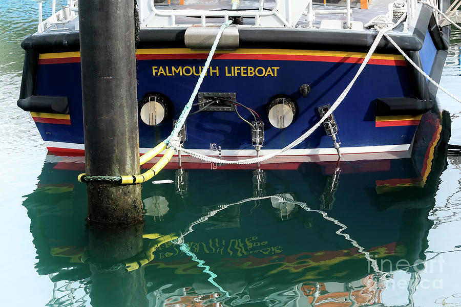 Falmouth Lifeboat Photograph by Terri Waters