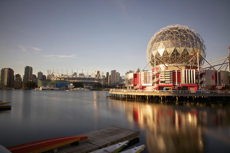 False Creek View of Science World Vancouver Canada Photograph by 2HotBrazil