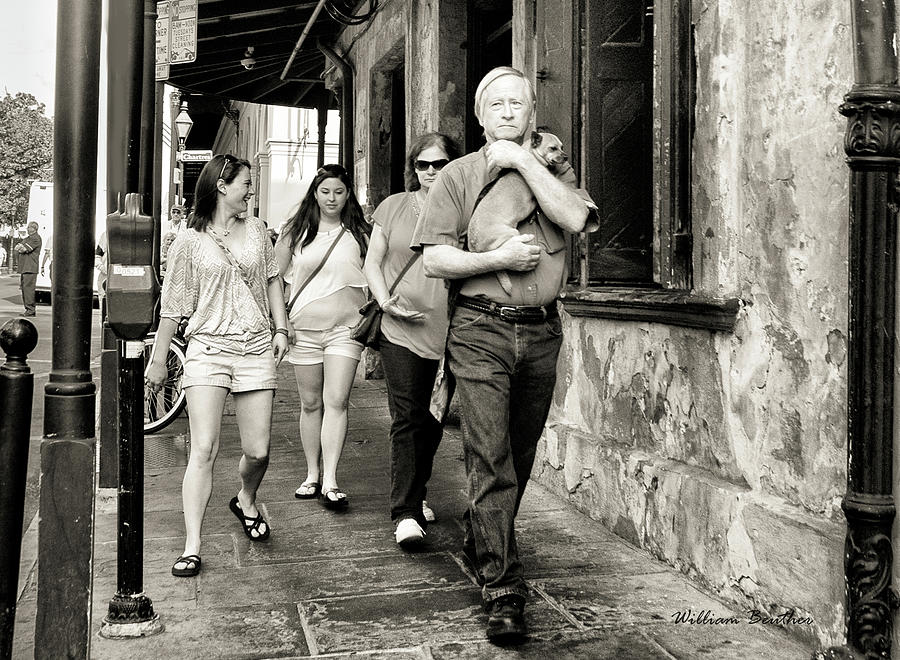 New Orleans Photograph - Family Man by William Beuther