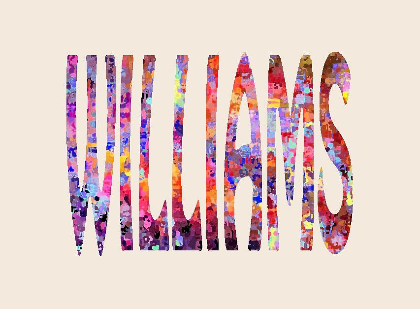 Family Name Williams Digital Art by Corinne Carroll