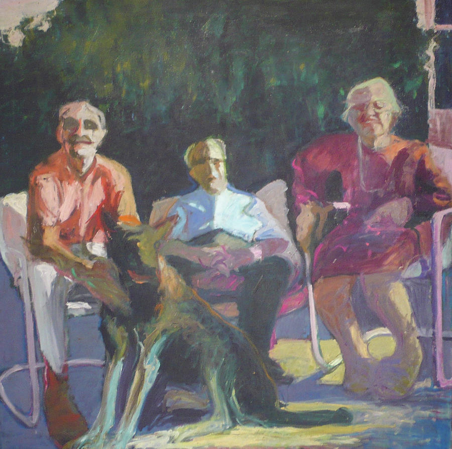 Family Portrait Painting by Galya Tarmu