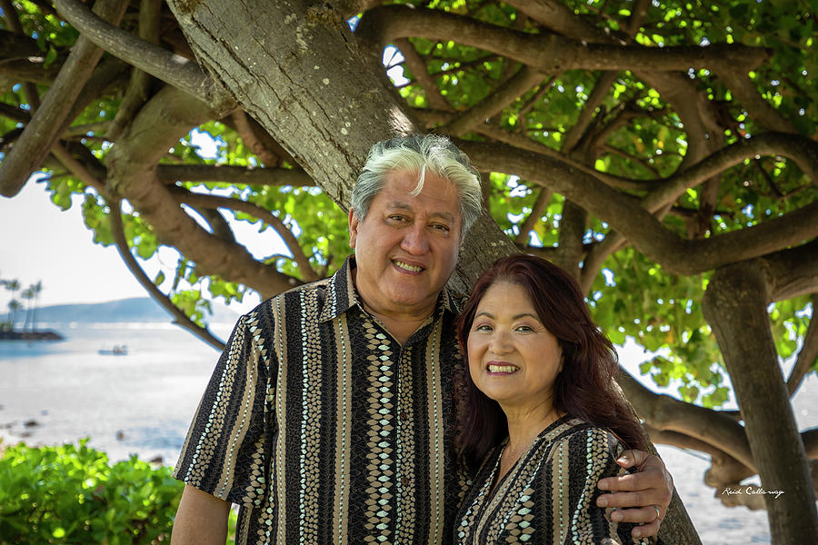 Family Session 3 The Kahala Hotel Resort Oahu Hawaii Portrait Art Photograph by Reid Callaway