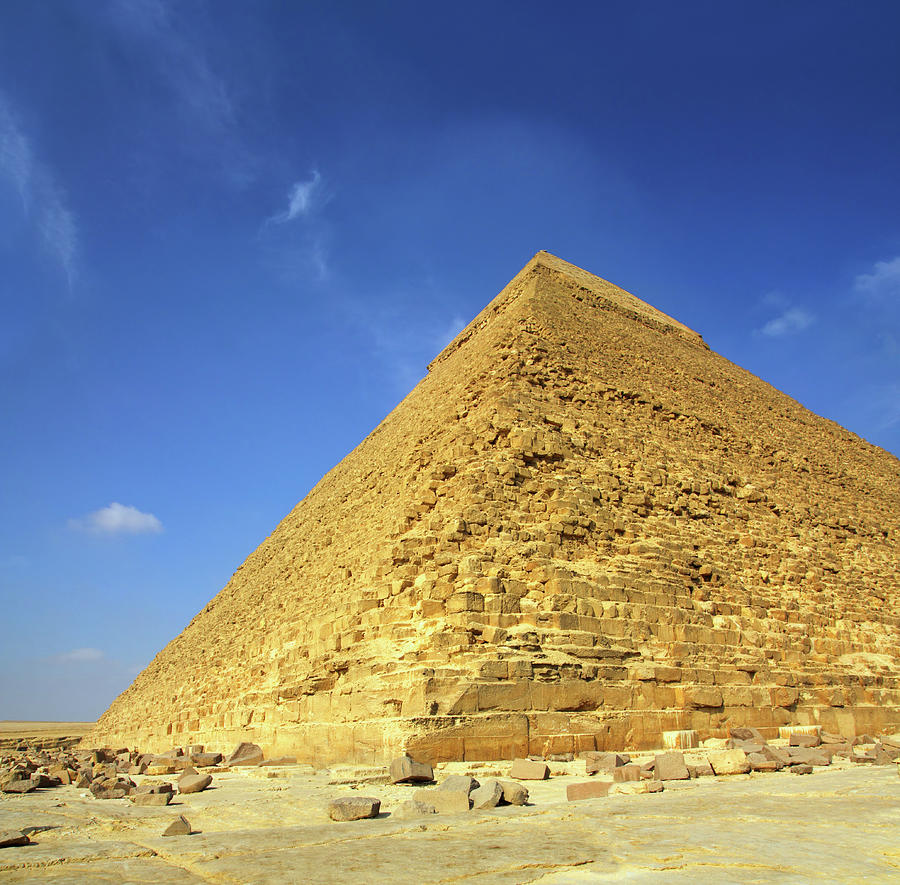 famous ancient egypt Cheops pyramid Photograph by Mikhail Kokhanchikov