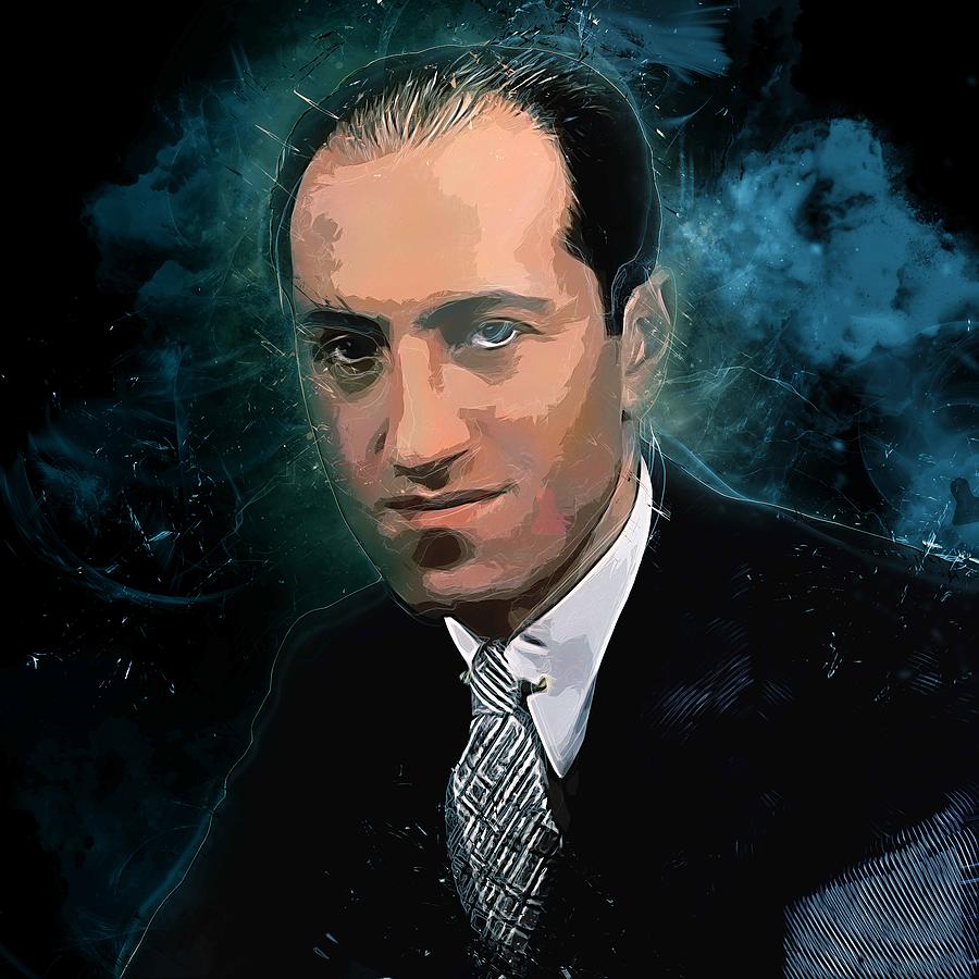 Famous Celebrity George Gershwin creative artwork Digital Art by ...