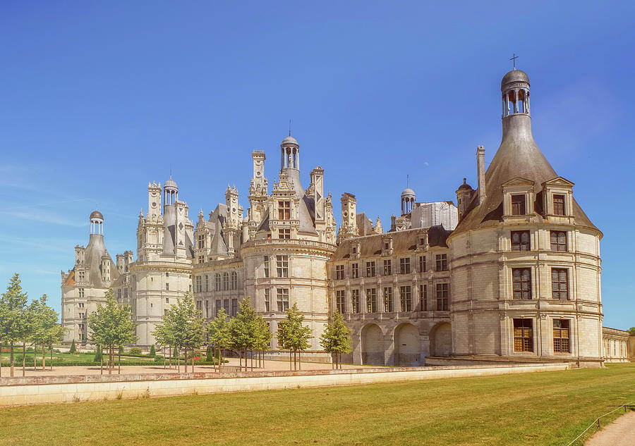 Famous Chambord castle in Loire valley, France Photograph by Elenarts - Elena Duvernay photo