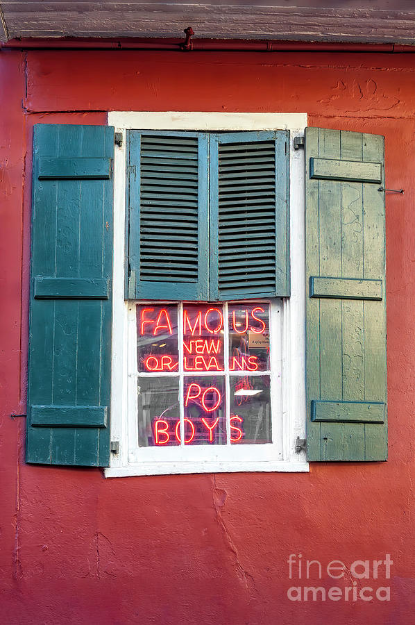 Famous New Orleans PoBoys Photograph by Frances Ann Hattier