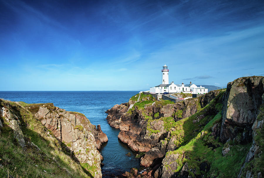 Fanad Head Lighthouse - Ireland Photograph by Stefan Schnebelt