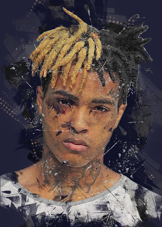 Fanart Rapper Professionally Xxxtentacion Jahseh Dwayne Onfroy Digital ...