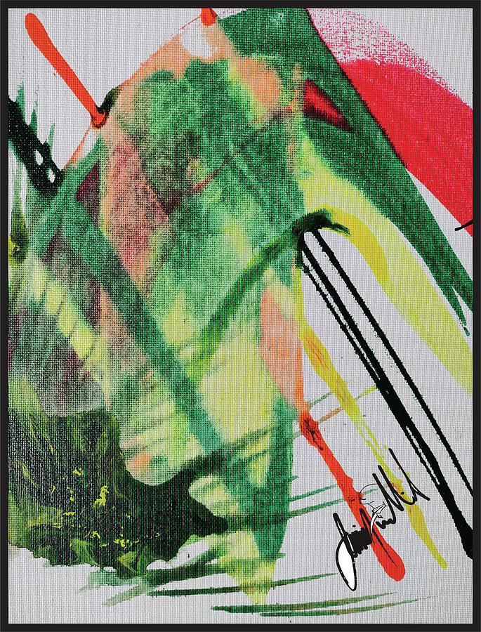 Fancer Painting by Jimmy Williams Fancer Painting by Jimmy Williams