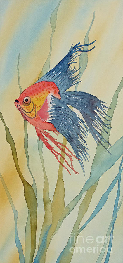 Fancy Fish Painting by Norma Appleton