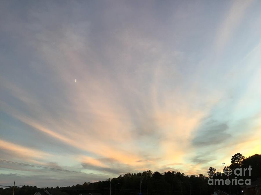 Fanfare Sunset Clouds Photograph by Catherine Wilson