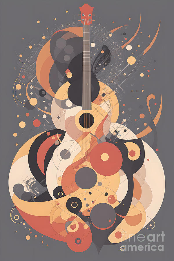 Fantasia For Guitar - 2 Digital Art by Philip Preston