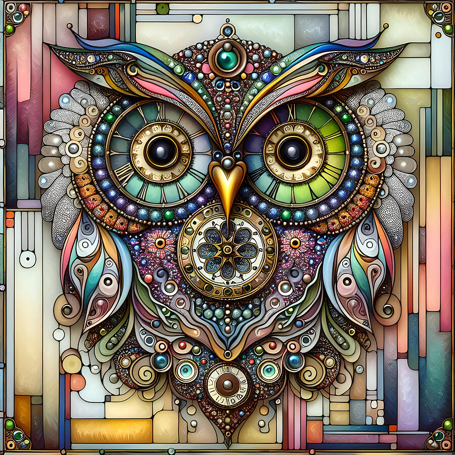 Fantasia Owl Photograph by Cate Franklyn Fantasia Owl Photograph by Cate Franklyn