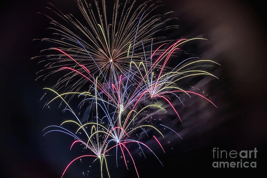 Fantastic Fireworks Photograph by Amy Dundon