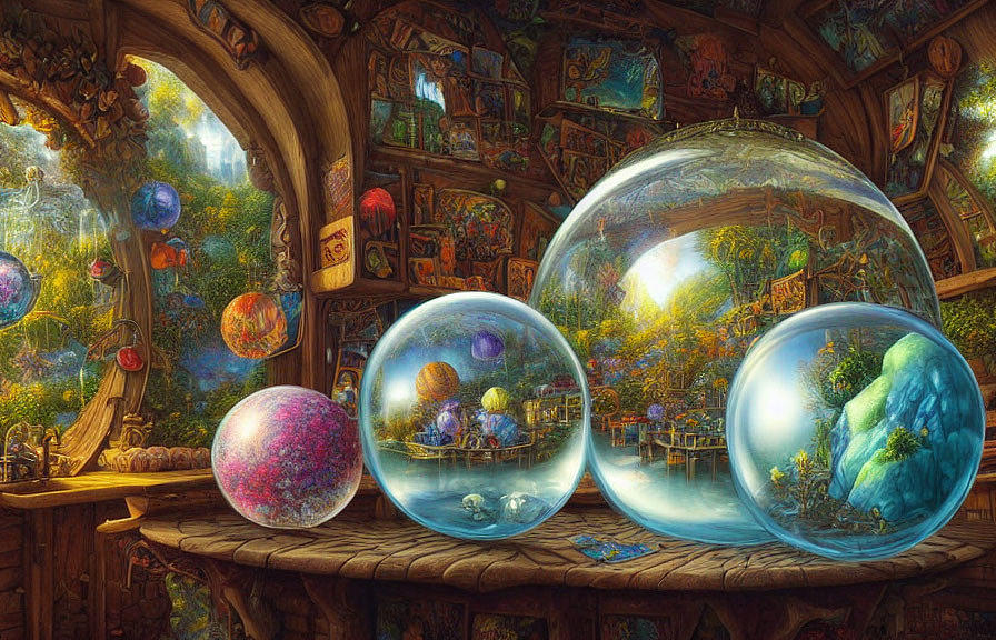 Fantasy Bubbles Digital Art by Bob Smerecki - Pixels