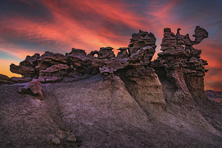 Fantasy Canyon Formation Sunset 2, Utah Photograph by Abbie Matthews