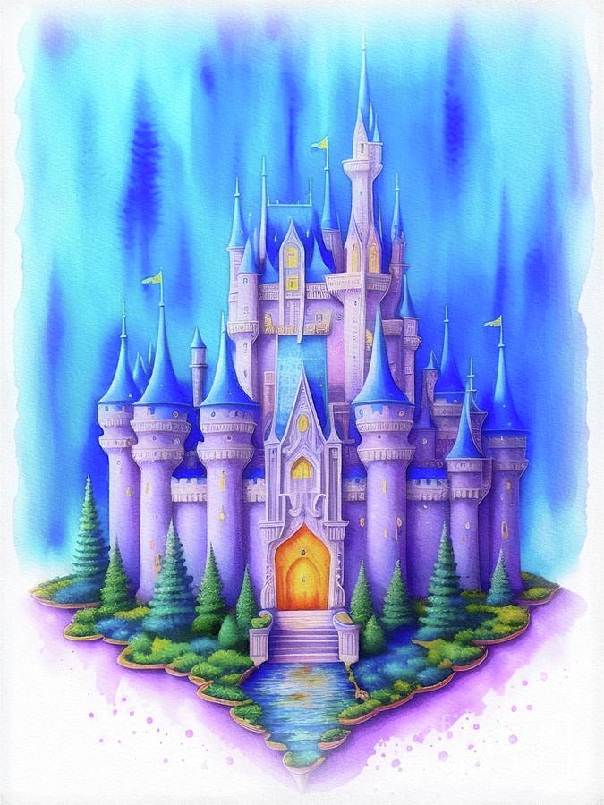 Fantasy Castles Wall Art  Paintings, Drawings & Photograph Art Prints