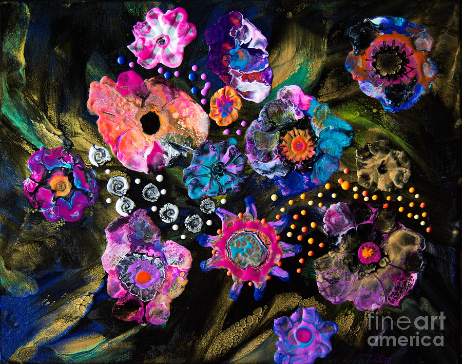 Fantasy Flowers 7845 Painting