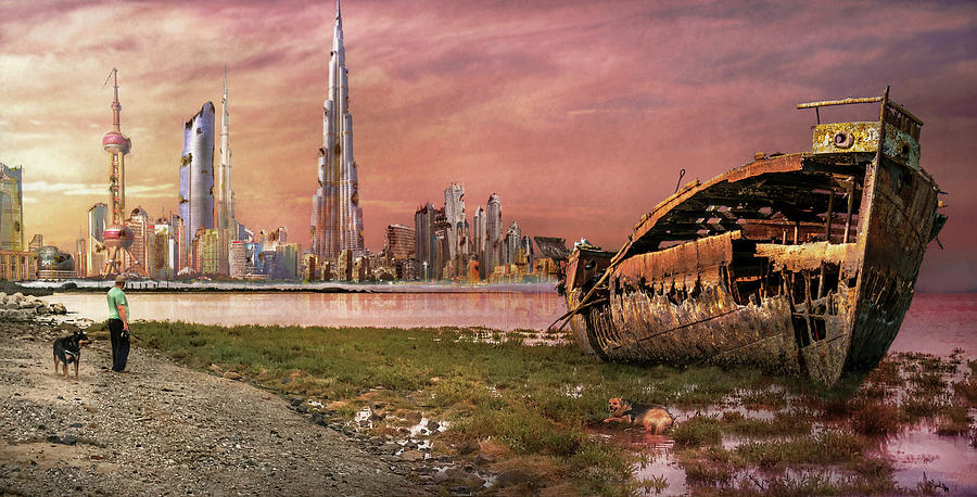 Fantasy - New Dystopia Photograph by Mike Savad