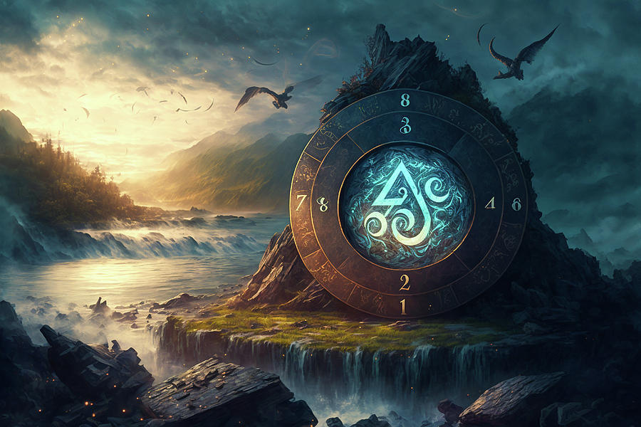 Fantasy Sigils Digital Art by Billy Bateman - Pixels