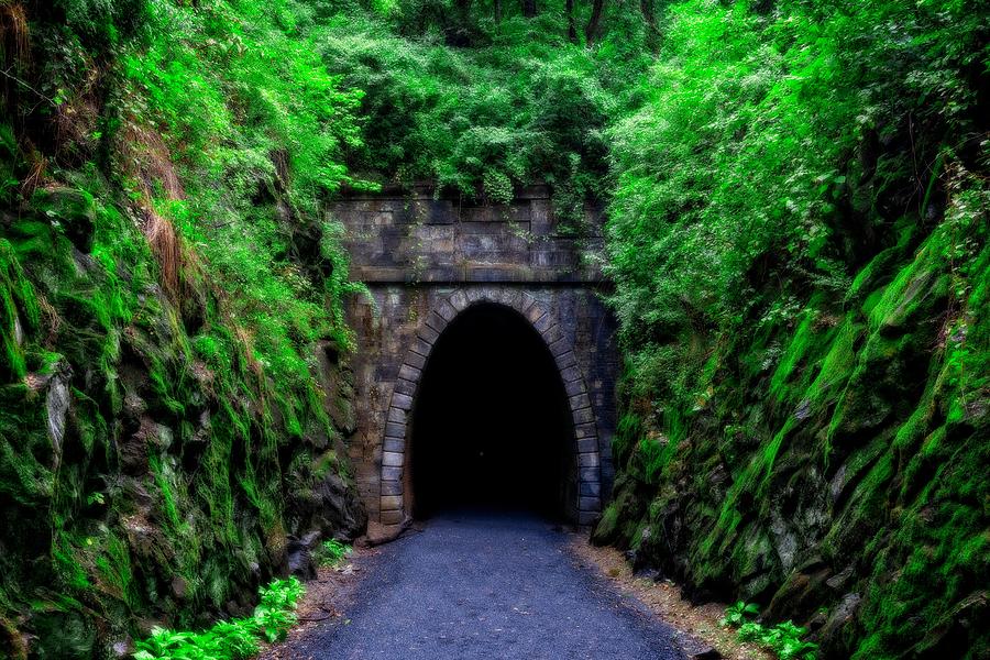 Fantasy Tunnel Photograph by Alan Raasch