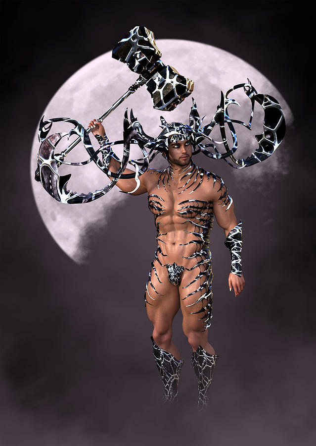 Fantasy Warrior 2 Digital Art
