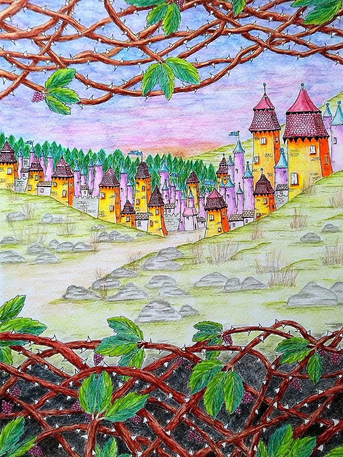 Fantasyland Painting by Gemma Reece-Holloway