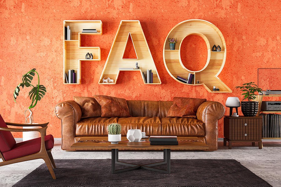 FAQ Book Shelf with Cozy Interior Photograph by Asbe
