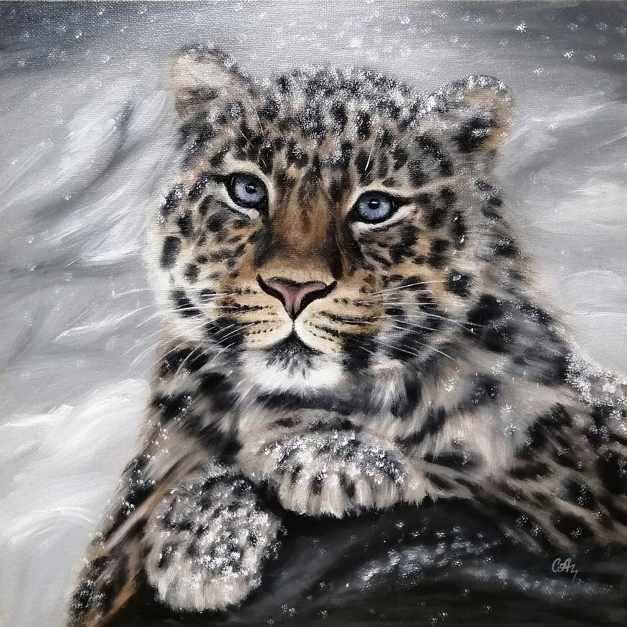 Far Eastern leopard Painting by Svetlana Misyura - Fine Art America