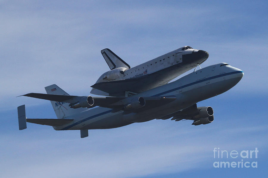 Farewell Tour of Shuttle Endeavour  Photograph by fototaker Tony