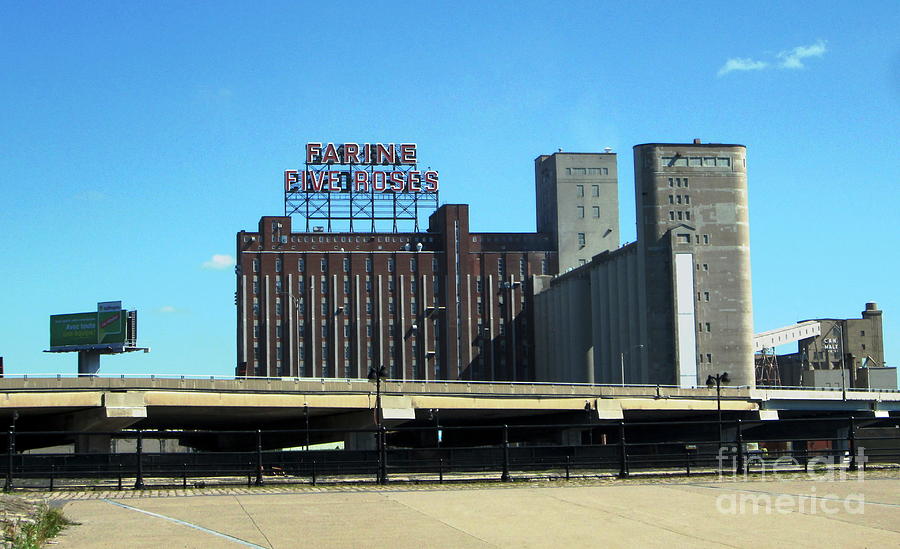 Farine Five Roses Building From Griffintown Photograph Montreal Summer ...