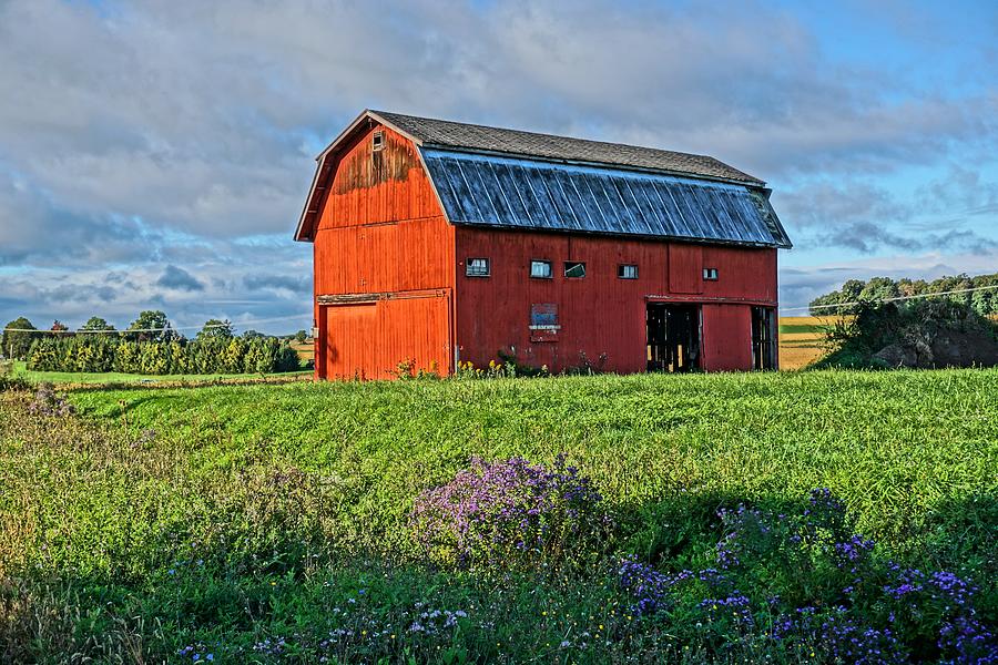 Farm Country in NY Photograph by Patricia Caron