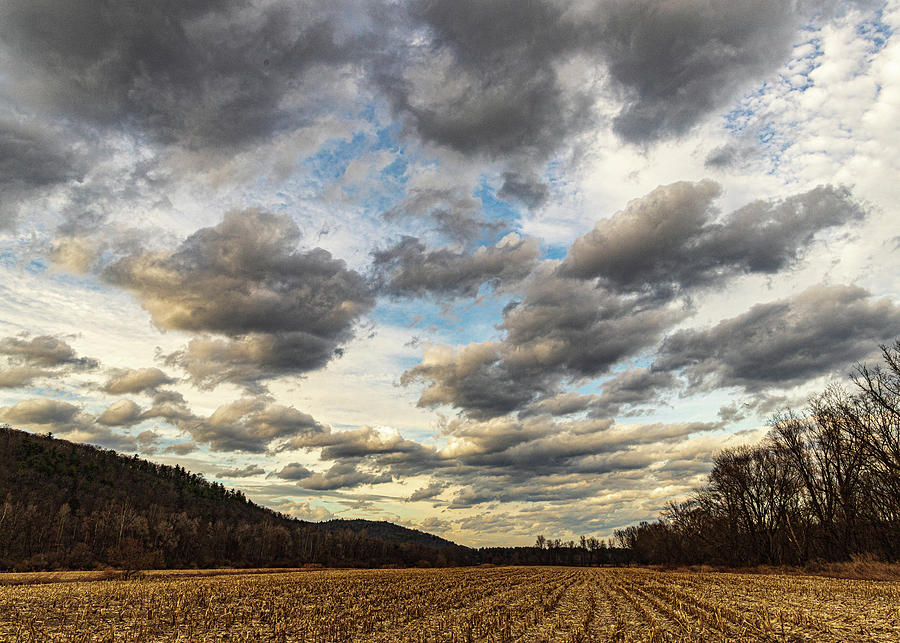 Farm Field in the Pocono Mountains Photograph by Amelia Pearn