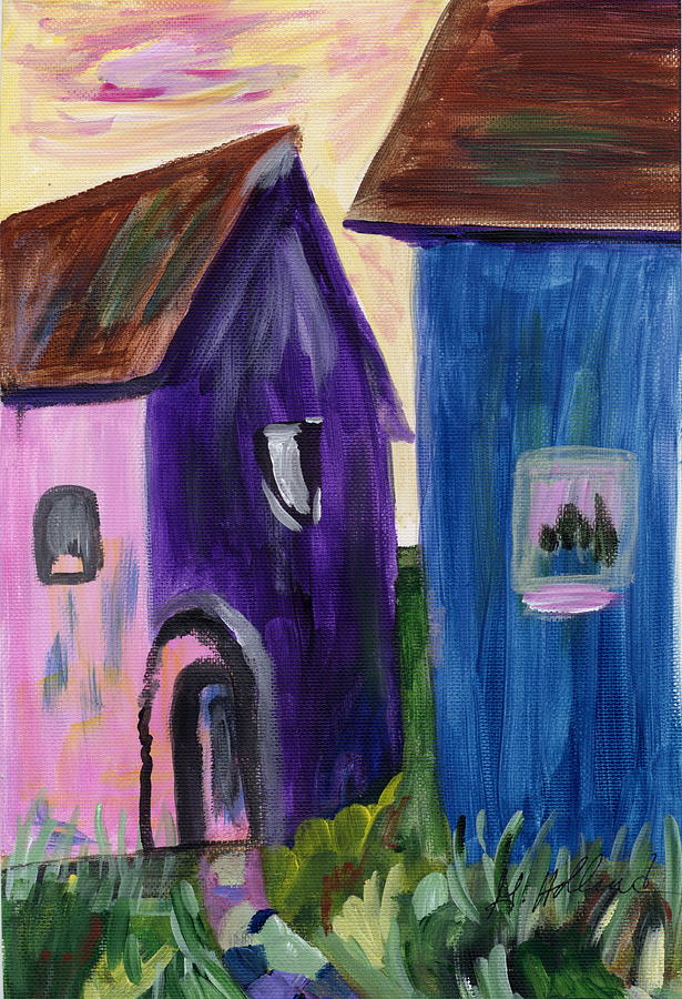 Farm House Painting by Genevieve Holland