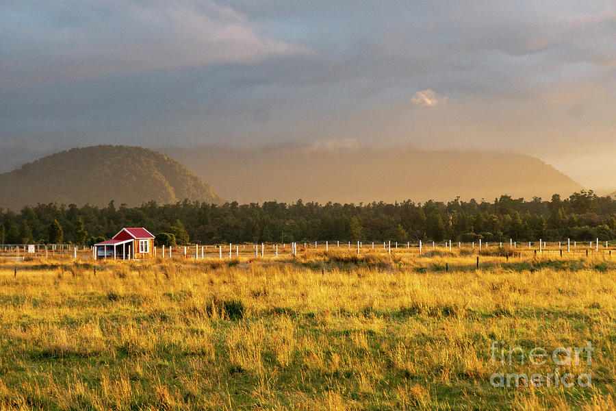 Sunset Photograph - #Farm #House on the Beach in #NewZealand by Max Blumenthal