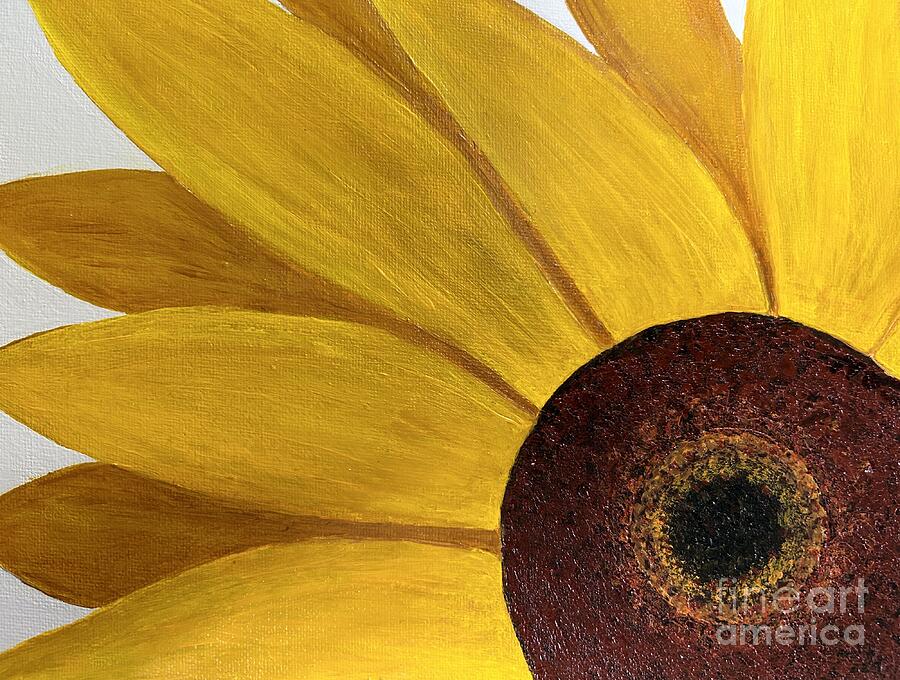Farm House Sunflower Painting