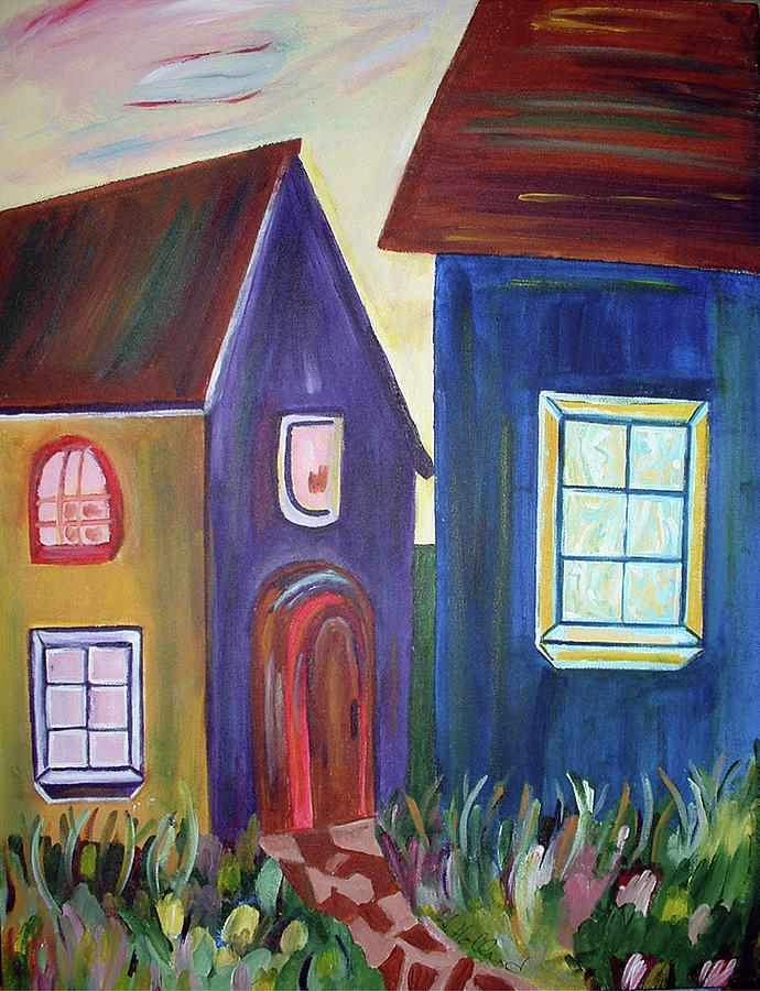 Farm House in Normandy Painting by Genevieve Holland