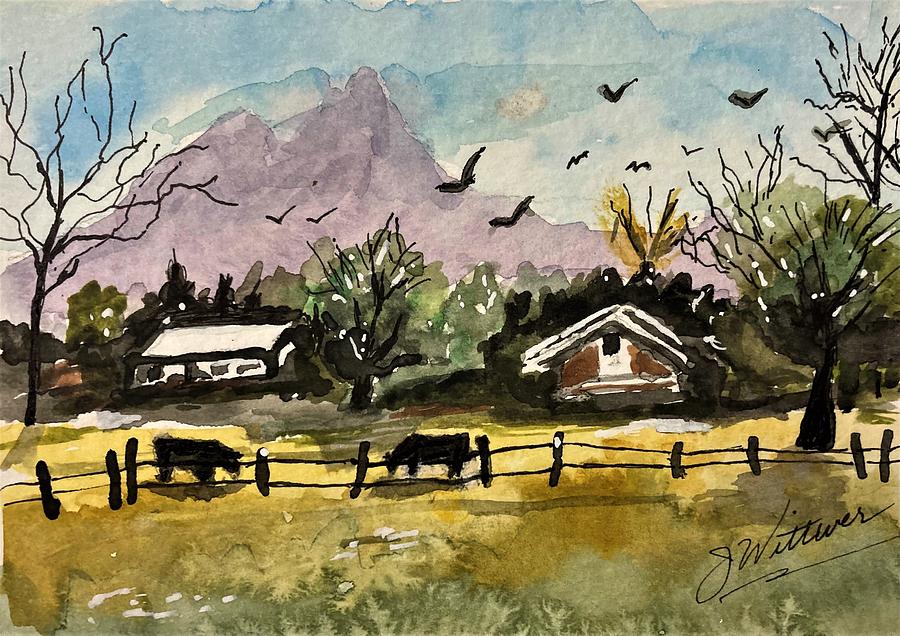 Farm Life Painting by Julie Wittwer