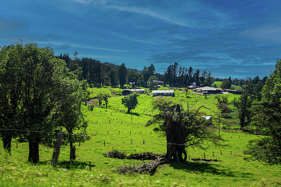 Farm on a Hill Photograph by Happi Photography | Fine Art America