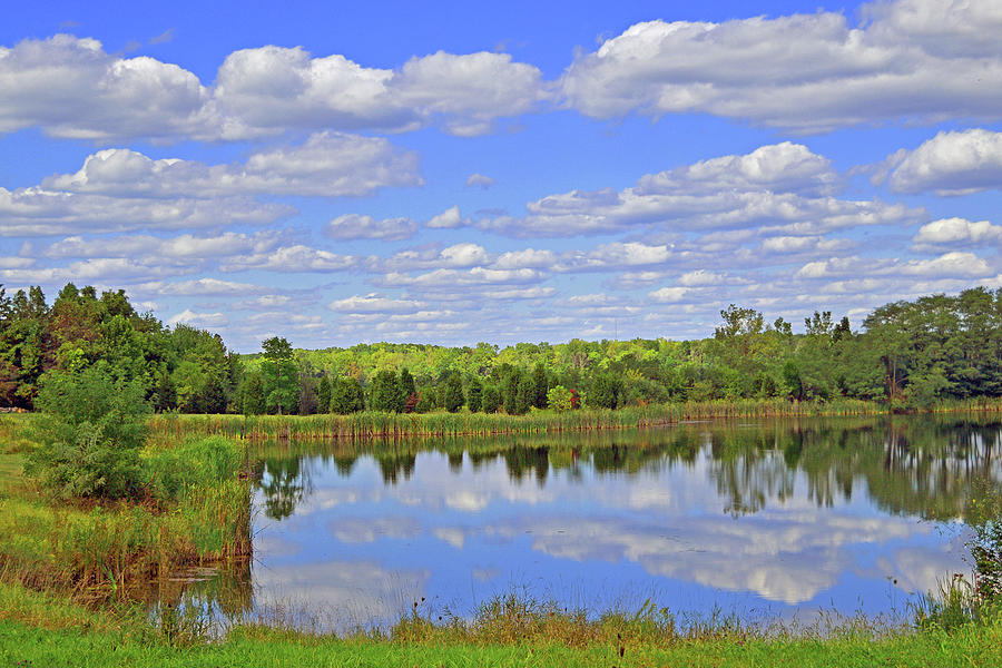 Farm Pond Photograph by Robert Tubesing - Fine Art America